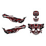 yamaha yxz1000r graphics kit 2015-2018 prime series red