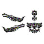 yamaha yxz1000r graphics kit 2015-2018 prime series rainbow