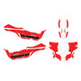 yamaha yxz1000r graphics kit 2015-2018 speed series red