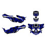 yamaha yxz1000r graphics kit 2015-2018 twitch series blue