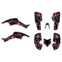 honda trx400ex graphics kit 2005-2007 twitch series pink