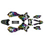 suzuki drz400 graphics kit 2000-2024 raid series rainbow