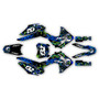 honda crf125f graphics kit 2013-2018 core series blue