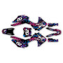 honda crf125f graphics kit 2013-2018 core series magenta