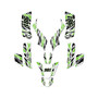 kawasaki kfx50 graphics kit 2003-2006 twitch series green-shift