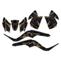kawasaki kfx50 graphics kit 2007-2022 twitch series tan