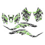 kawasaki kfx50 graphics kit 2007-2022 twitch series green-shift