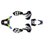 suzuki dr350 graphics kit 1990-2000 evader series rainbow