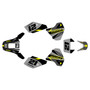 suzuki dr350 graphics kit 1990-2000 shaders series yellow