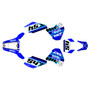 suzuki dr350 graphics kit 1990-2000 split series blue