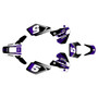 suzuki dr350 graphics kit 1990-2000 turbo series purple