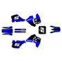 suzuki rm125 graphics kit 1989-1992 nightcity series blue