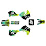 suzuki rm125 graphics kit 1989-1992 nightcity series green