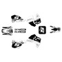 suzuki rm125 graphics kit 1989-1992 nightcity series white