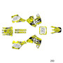 suzuki rm125 graphics kit 1989-1992 snagged series yellow