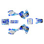 suzuki rm125 graphics kit 1989-1992 snagged series blue