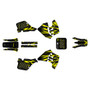 suzuki rm125 graphics kit 1989-1992 twitch series yellow