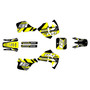 suzuki rm125 graphics kit 1989-1992 veneer series yellow