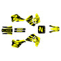 suzuki rm125 graphics kit 1989-1992 vizion series yellow
