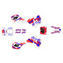 suzuki rm125 graphics kit 1989-1992 whiplash series red
