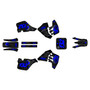 suzuki rm250 graphics kit 1989-1992 core series blue-shift
