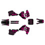 suzuki rm250 graphics kit 1989-1992 twitch series magenta