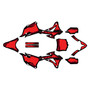 kawasaki kx85 graphics kit 2014-2021 ember series red-shift