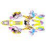suzuki rmz250 graphics kit 2014-2016 raid series yellow