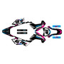 kawasaki klx140 graphics kit 2008-2018 division series magenta