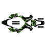 kawasaki klx140 graphics kit 2008-2018 division series green-shift