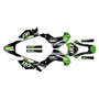 kawasaki klx140 graphics kit 2008-2018 hiroshima series green