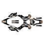 kawasaki klx140 graphics kit 2008-2018 hiroshima series tan