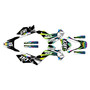 kawasaki klx140 graphics kit 2008-2018 hiroshima series rainbow