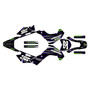 kawasaki klx140 graphics kit 2008-2018 midgard series purple