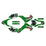 kawasaki klx140 graphics kit 2008-2018 predator series green