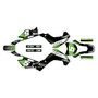 kawasaki klx140 graphics kit 2008-2018 turbo series green