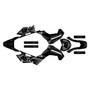 kawasaki klx140r graphics kit 2019-2026 division series smoke