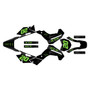 kawasaki klx140r graphics kit 2019-2026 spear series green-shift