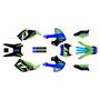 kawasaki klx300 graphics kit 1997-2008 axis series blue