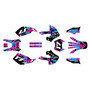 kawasaki klx300 graphics kit 1997-2008 cyberware series magenta
