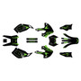 kawasaki klx300 graphics kit 1997-2008 division series green-shift