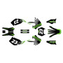 kawasaki klx300 graphics kit 1997-2008 fh series green