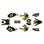 kawasaki klx300 graphics kit 1997-2008 fh series gold
