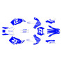 kawasaki klx300 graphics kit 1997-2008 oem series blue