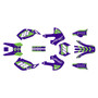 kawasaki klx300 graphics kit 1997-2008 rebel series purple