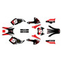 kawasaki klx300 graphics kit 1997-2008 turbo series red