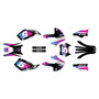 kawasaki klx300 graphics kit 1997-2008 turbo series magenta