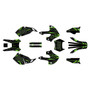 kawasaki klx300 graphics kit 1997-2008 twitch series green