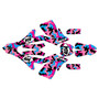 electro co etm rtr graphics kit all years invasion series magenta