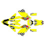 electro co etm rtr graphics kit all years pecker series yellow